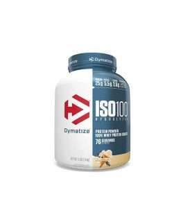 Buy Dymatize ISO100 Hydrolyzed Protein Powder Isolate at Best Price in Pakistan Gourmet Vanilla Flavour - 100% Authentic - ARNutrition.Pk