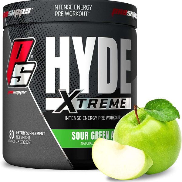 Buy ProSupps Hyde Xtreme Intense Energy Pre-Workout in 30 Servings Sour Green Apple Flavor All Over In Lahore Pakistan 2022, www.arnutrition.pk iS The Best Food Supplements Store In Lahore Pakistan