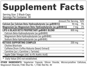 Nutrition Facts Nutrex Research Lipo-6 Black Keto Weight Loss Advanced Formula 60 Capsules All Over in Lahore Pakistan, www.arnutrition.pk iS The Best Food Supplements Store In Lahore Pakistan