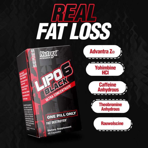 Nutrition Facts Nutrex Research Lipo-6 Black Ultra Concentrate Fat Burner 60 Capsules All Over in Lahore Pakistan, www.arnutrition.pk iS The Best Food Supplements Store In Lahore Pakistan