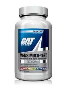 Buy GAT Sport Mens Multi+Test in Multivitamin With Testosterone 60 Tablets All Over in Lahore Pakistan, www.arnutrition.pk iS The Best Food Supplements Store