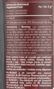 Nutrition Facts Zoomad Labs® One Raw Ultrapure Creatine Monohydrate 200 Mesh 100 Servings All Over in Lahore Pakistan 2024, www.arnutrition.pk iS The Best Food Supplements Store 2024