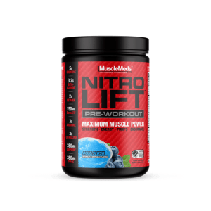 Buy MuscleMeds NITRO LIFT Pre-Workout 40 Servings Blue Slush All Over In Lahore Pakistan, www.arnutrition.pk iS The Best Food Supplements Store In Lahore Pakistan